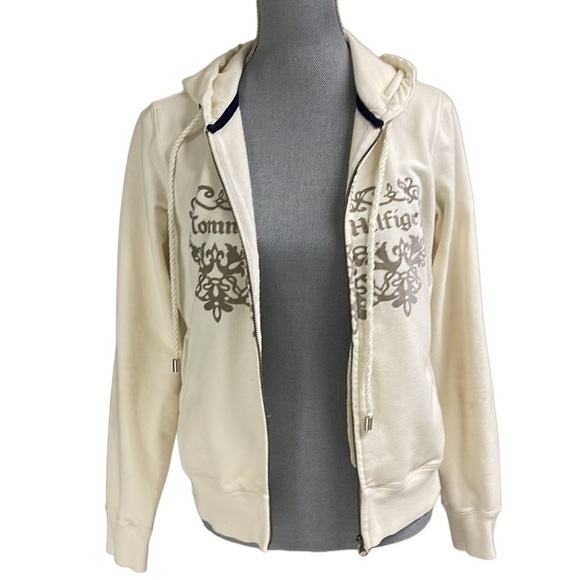 TOMMY Hillfigure zip up hoodie size S/P - Picture 2 of 9